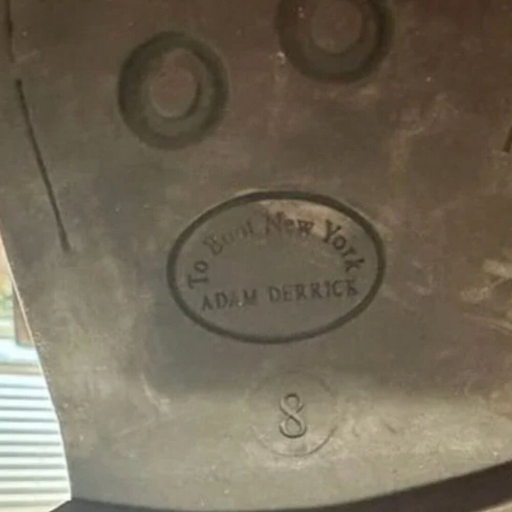 To Boot New York Adam Derrick Men’s Sz 8 Suede Leather Boots Charcoal Brown - Picture 10 of 11